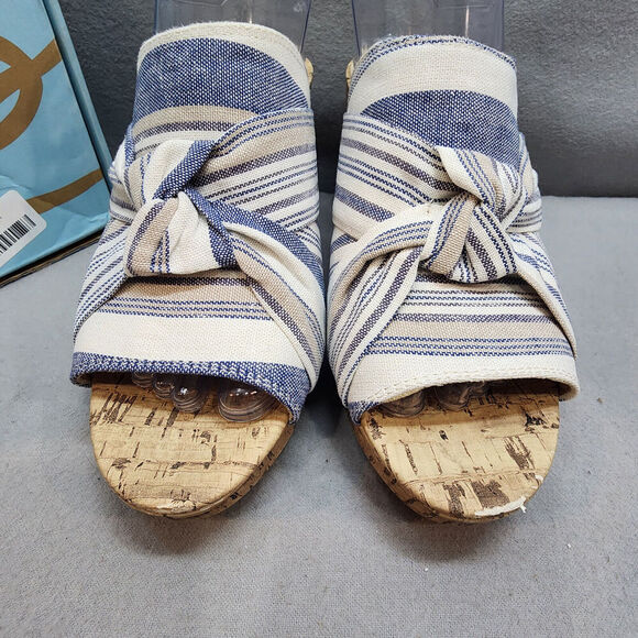 LIFE STRIDE Laguna Women's Blue Strap Platform Heeled Sandal Sandals 9.5 - Picture 3 of 8